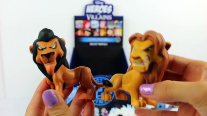 Disney Heroes vs Villains Rare Mystery Mini Blind Box Opening Compete Hot Topic Set. DisneyToysFan