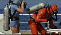 Scuba fight with an inflated wetsuit!