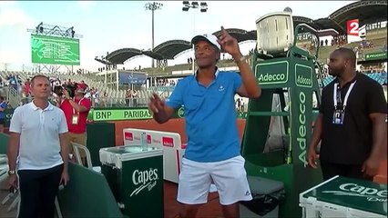 VIDEO. Yannick Noah, retour gagnant