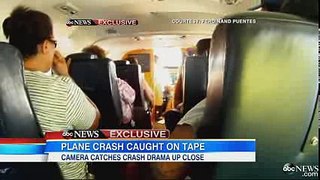 Новинка! Пассажир снял падение самолёта изнутри на GoPro!