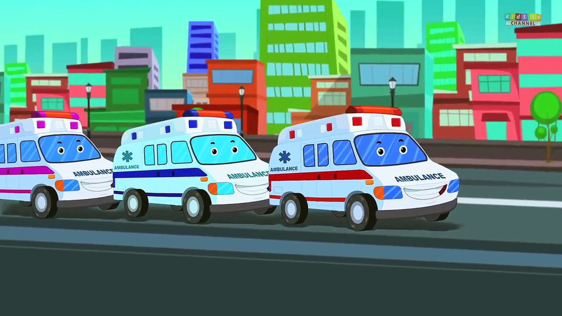 Ambulance Finger Family | Kids Rhymes