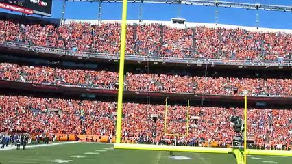 Denver Broncos Parachute Team - AFC Championship Game 2014