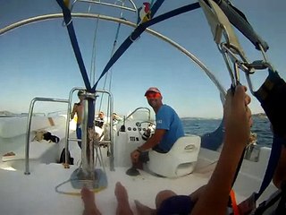 Départ Parachute Ascensionnel Golf de St Tropez 2012 avec Marine Air Sport