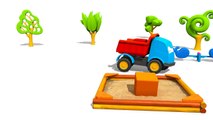 Kids 3D Construction Cartoons for Children 6: Leos COLOR BLOCKS! (мультфильмы про машинки