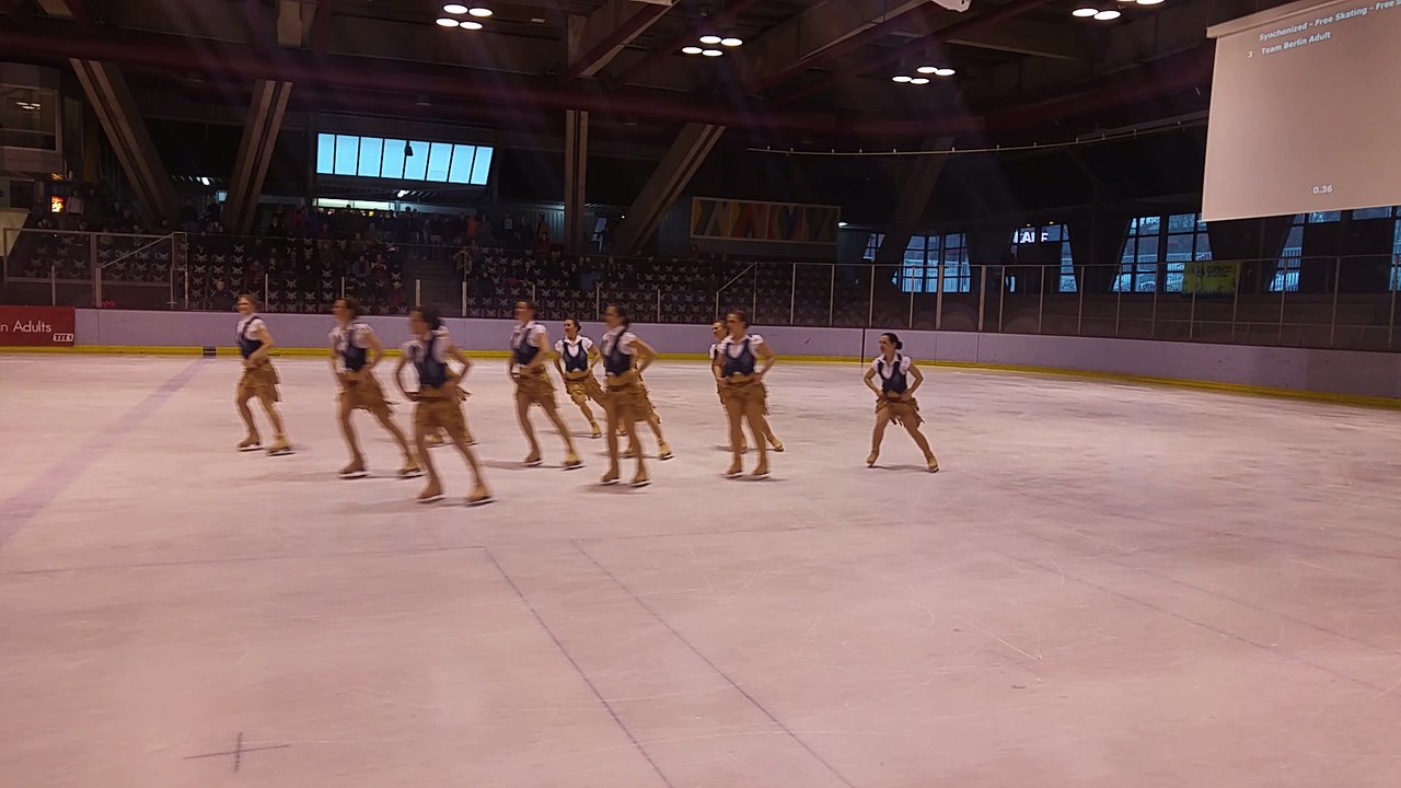 Skate Berlin Adults 2016 - Free Program - Team Berlin Adult 2nd