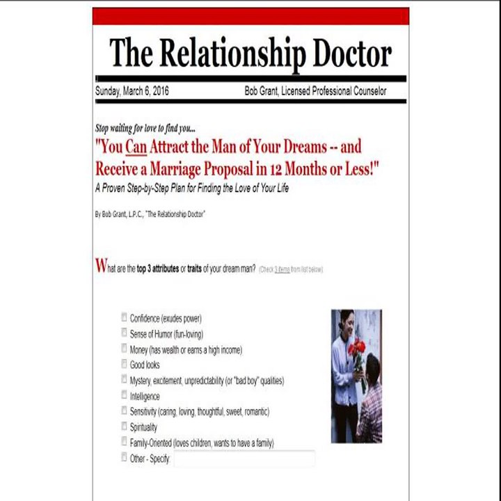 Find The Man Of Your Dreams!