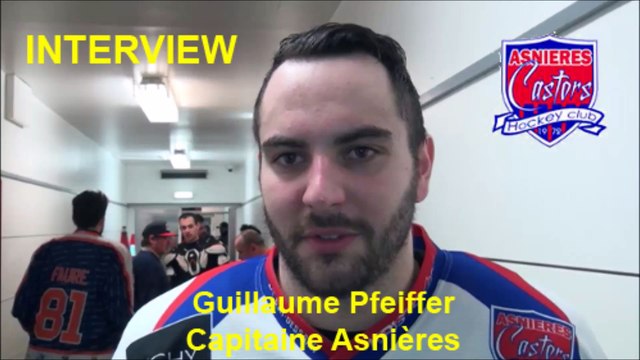 HH Interview Guillaume Pfeiffer Capitaine des Castors d'Asnières 2016-03-05