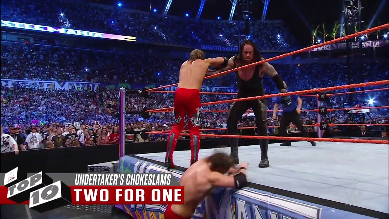 The Undertakers Most Devastating Chokeslams: WWE Top 10