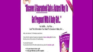 How To Get Pregnant With A Girl (DOWNLOAD)