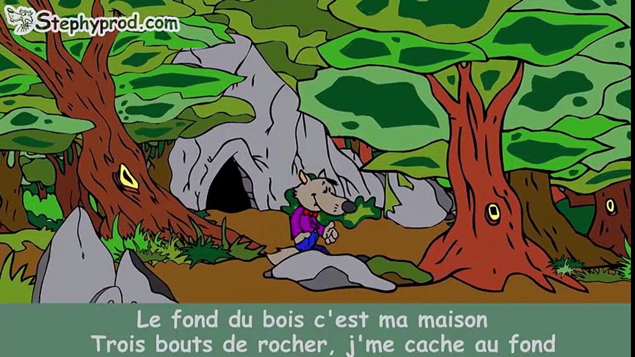 Dessin animé pour enfant Le Loup Sympa  Dessins Animés Pour Enfants