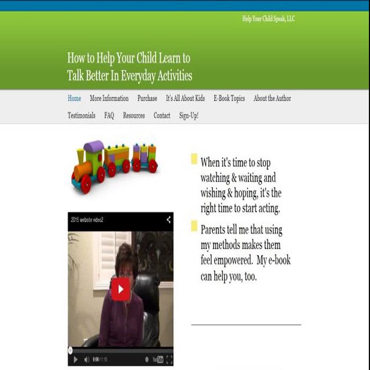 "How to help your child learn to talk better in everyday activities"