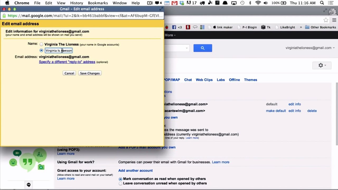 How to Change Your Display Name in Gmail and other Google Services