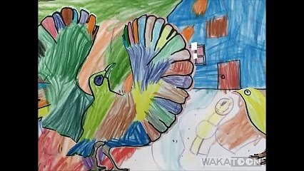 cahier de dessins animés