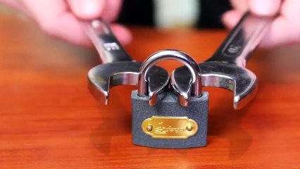 How to break a lock without any trouble