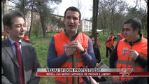 Veliaj mbjell qershi në parkun e liqenit - News, Lajme - Vizion Plus