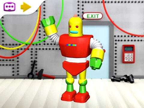 Mon Petit Robot. Jeu d'assemblage. Dessin animé en français pour les enfants Dessins Animés En Français