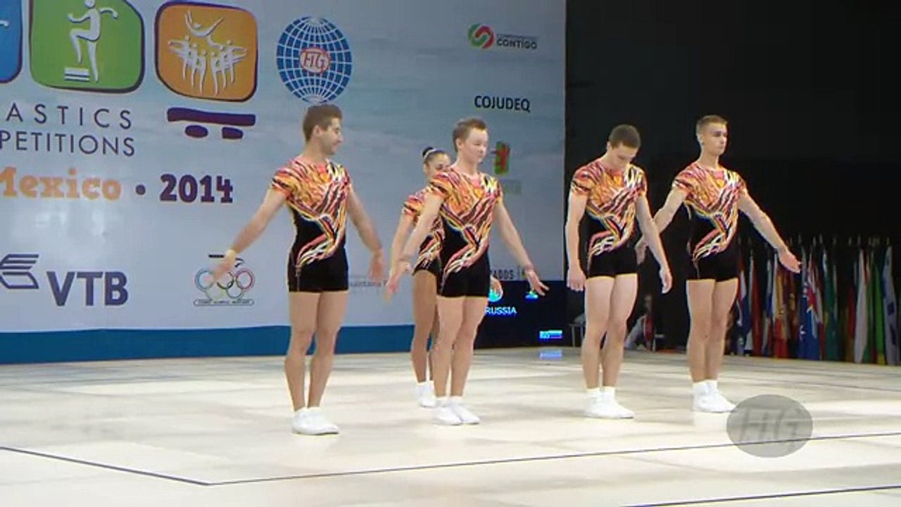 RUSSIA Group 2014 Aerobic Worlds, Cancun MEX, Qualifications We are Gymnastics !