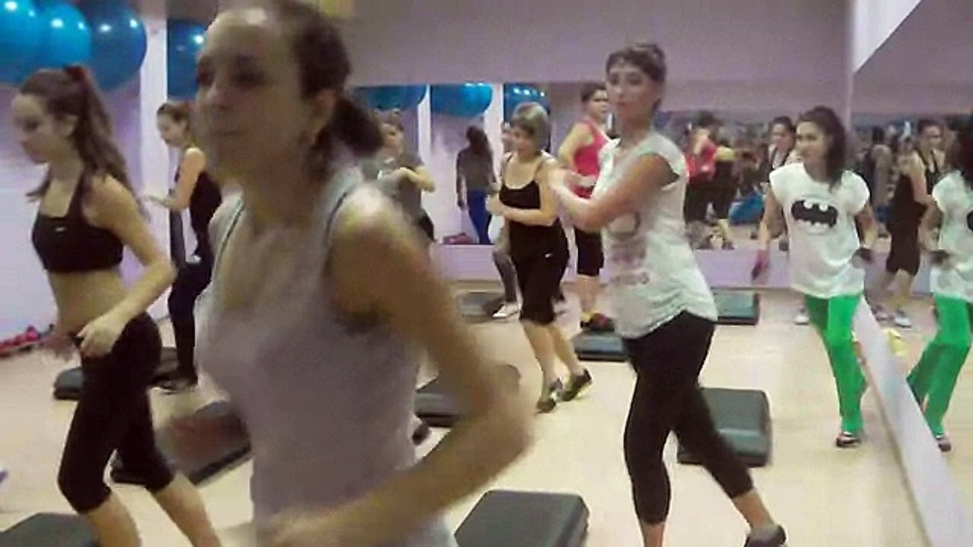 ⁣step aerobic 5 final,степ аэробика(связка по степ аэробике)
