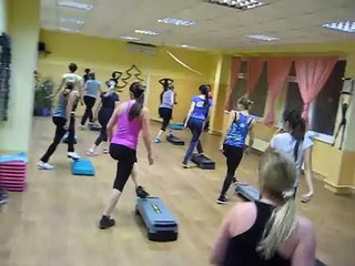 Step aerobic- степ аеробика power step Step Interval Dance Step