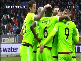 Arkadiusz Milik Goal HD - Willem II 0-1 Ajax - 06/03/2016