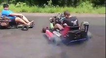 Go kart arabasına turbo motor takarsan ne olur?