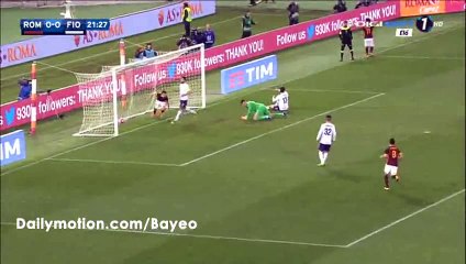 Goal Stephan El Shaarawy HD - AS Roma 1-0 Fiorentina - 04-03-2016 - Video Dailymotion