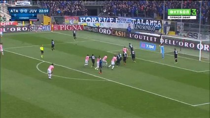 0-1 Andrea Barzagli Goal HD Atalanta 0-1 Juventus 06.03.2016 HD