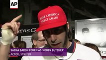 Baron Cohens Nobby Backs Donald Trump