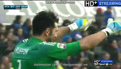 0-1 Andrea Barzagli | Atalanta 0-1 Juventus - Serie A