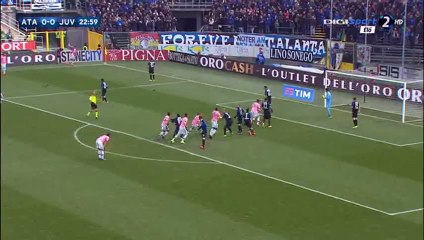 Andrea Barzagli Goal HD - Atalanta 0-1 Juventus - 06-03-2016