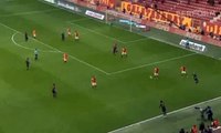 Edin Visca Goal - Galatasaray 0 - 1 Basaksehir - 06-03-2016