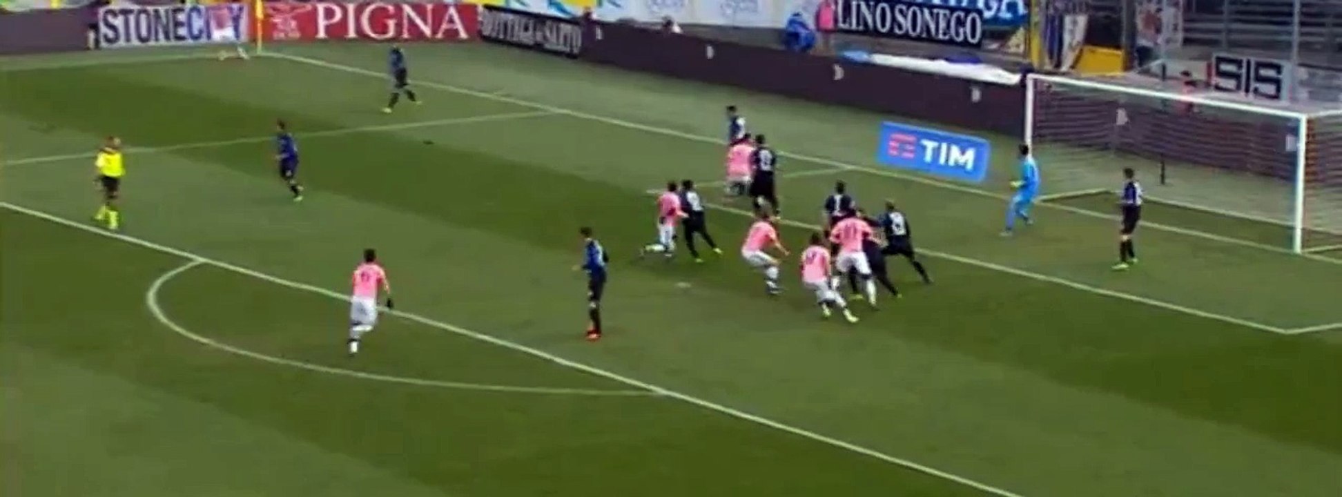 Andrea Barzagli Goal ~ Atalanta vs Juventus 0-1 06.03.2016