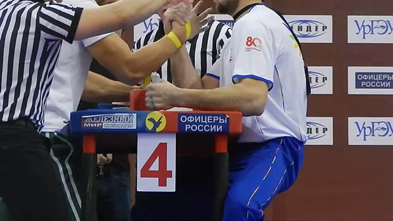 Алан Царикаев vs. Виталий Лалетин (правая рука) XXIV Чемпионат России 2015