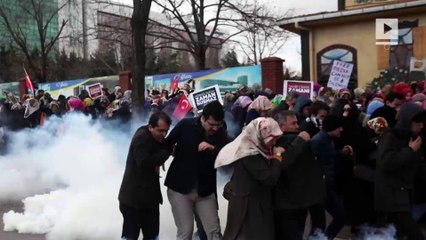 Seized Turkish newspaper adopts pro-government line