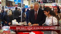 EDİZ HUN 2.KİTAP VE KÜLTÜR FUARI'NDA