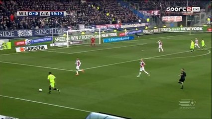 0-3 Lasse Schöne Goal HD - Willem II 0-3 Ajax Amsterdam 06.03.2016 HD