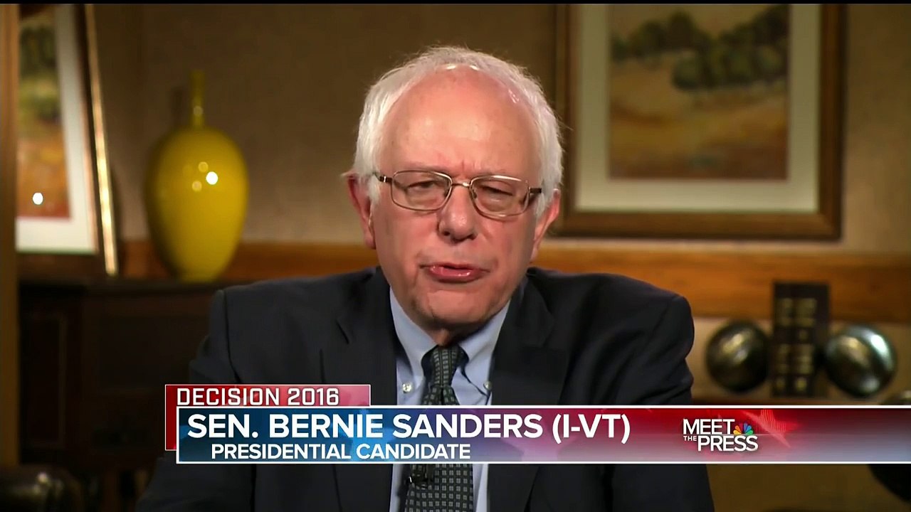 Bernie Sanders On Campaign Momentum (Full Interview) | Meet The Press | NBC News