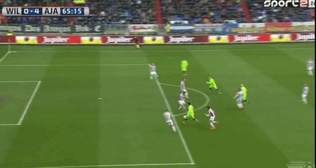 Amin Younes Goal - Willem II 0 - 4 Ajax - 06-03-2016