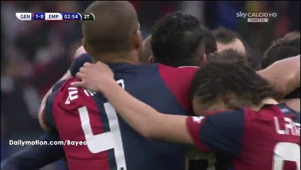 Luca Rigoni Goal HD - Genoa 1-0 Empoli - 06-03-2016
