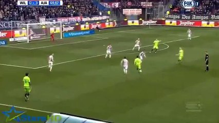 Younes A. GOAL - Willem II 0-4 Ajax [06.03.2016]