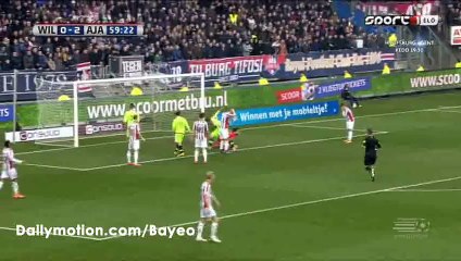 Lasse Schone Goal HD - Willem II 0-3 Ajax - 06-03-2016