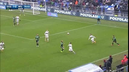 Nicola Sansone Goal HD - Sassuolo 2-0 AC Milan - 06-03-2016