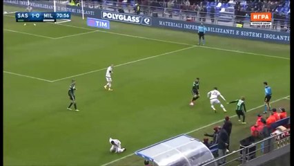 2-0 Nicola Sansone Goal HD - Sassuolo 2-0 AC Milan 06.03.2016 HD