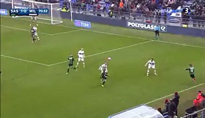 Nicola Sansone Fantastic Goal HD - Sassuolo 2-0 AC Milan - 06-03-2016