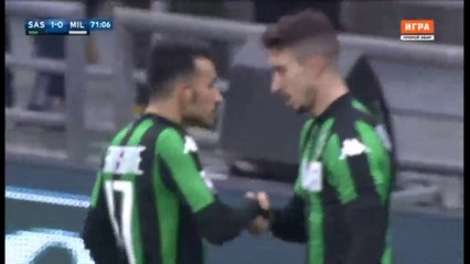 Nicola Sansone 2-0 Goal HD - Sassuolo 2-0 AC Milan - 06-03-2016