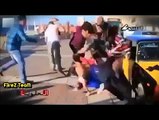 Pregnant woman gives birth on street prank | Funny Videos 2015