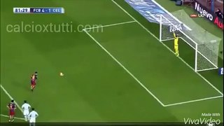 Messi , rigore-assist per Suarez