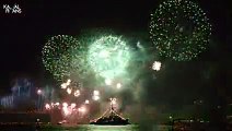 İstanbul Boğaz Köprüsü 2015 Yılbaşı Gecesi Havai Fişek Gösterisi Yeni Yıl Kutlamaları İZLE