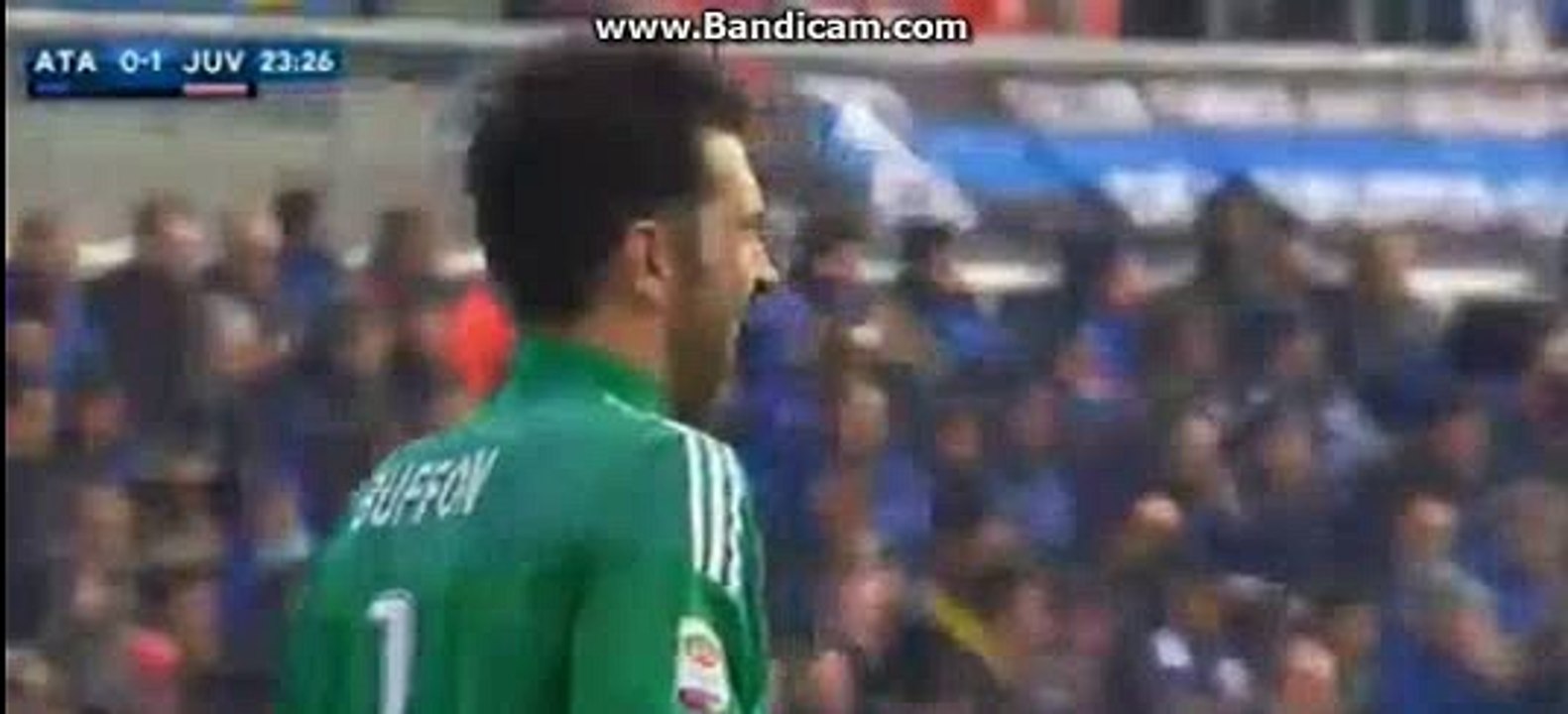 Fantastic GOAL- Barzagli- Atalanta- Juventus- 0-1-HD-06.03.2016
