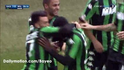 Sassuolo 2-0 AC Milan  All Goals HD - 06-03-2016